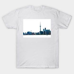 Toronto Skyline Graphic with Rogers Centre T-Shirt